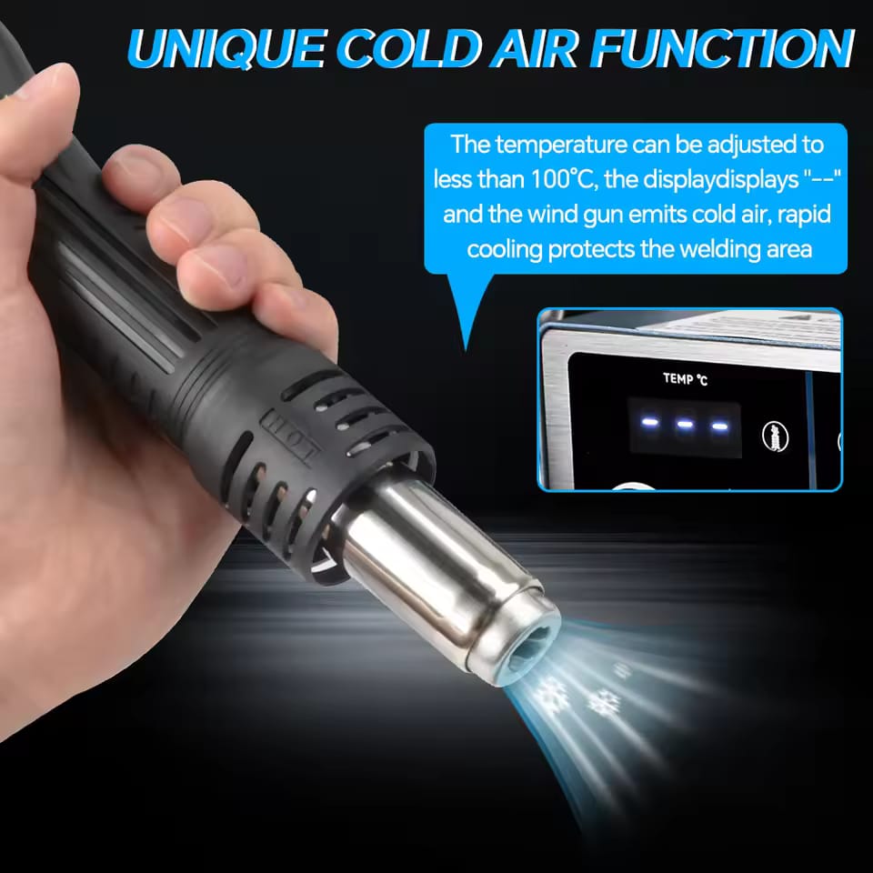 KS 8521P Hot Air Rework Station – Digital Soldering & Temperature Control