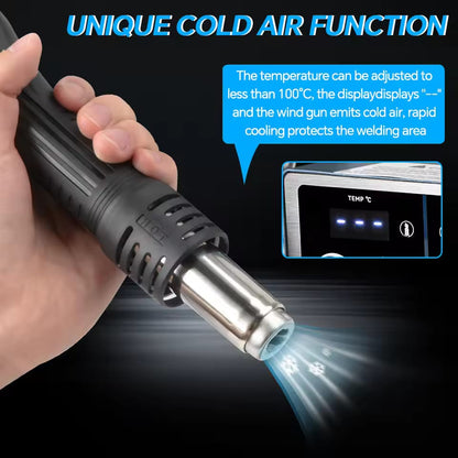 KS 8521P Hot Air Rework Station – Digital Soldering & Temperature Control