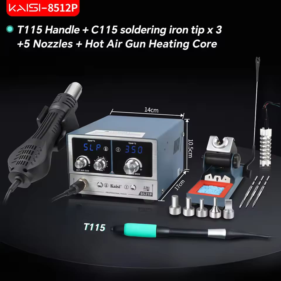 KS 8521P Hot Air Rework Station – Digital Soldering & Temperature Control