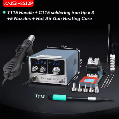 KS 8521P Hot Air Rework Station – Digital Soldering & Temperature Control
