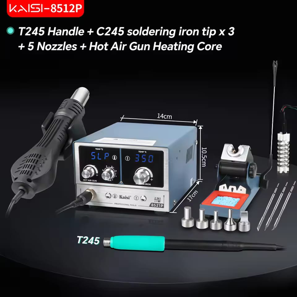 KS 8521P Hot Air Rework Station – Digital Soldering & Temperature Control
