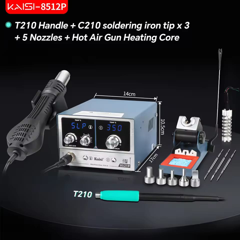KS 8521P Hot Air Rework Station – Digital Soldering & Temperature Control