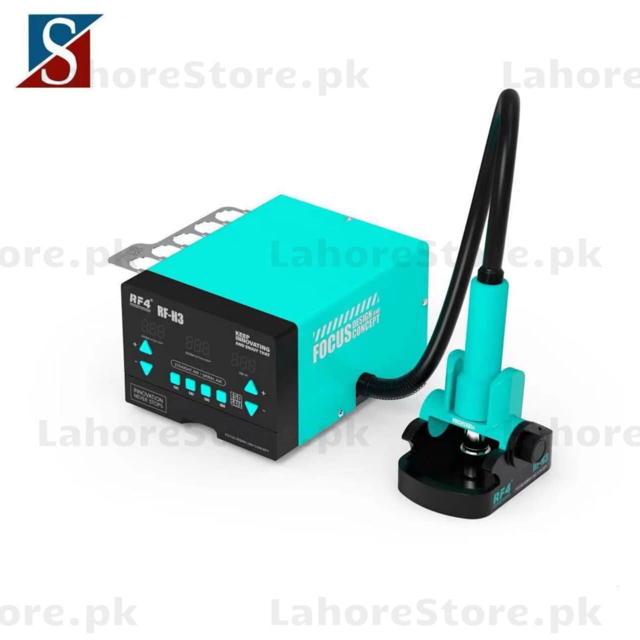 RF H3 Hot Air Rework Station – Digital Temperature & Airflow Control | LahoreStore`