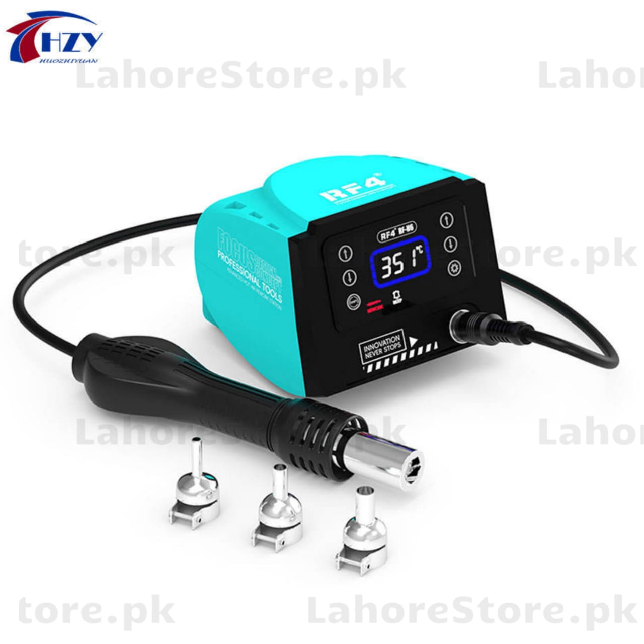 RF H6 Hot Air Rework Station – Digital Temperature & Airflow Control | LahoreStore