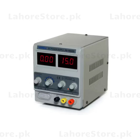 YH 1502D+ Adjustable USB DC Power Supply | 0–15V 0–2A Digital Bench Power Supply