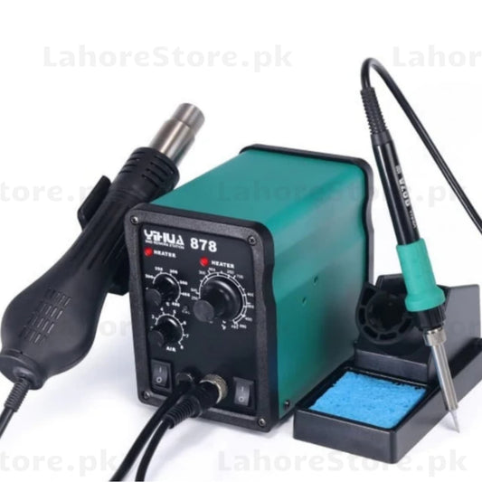 YH 878 Rework Station | Digital Hot Air SMD Rework & Desoldering Station