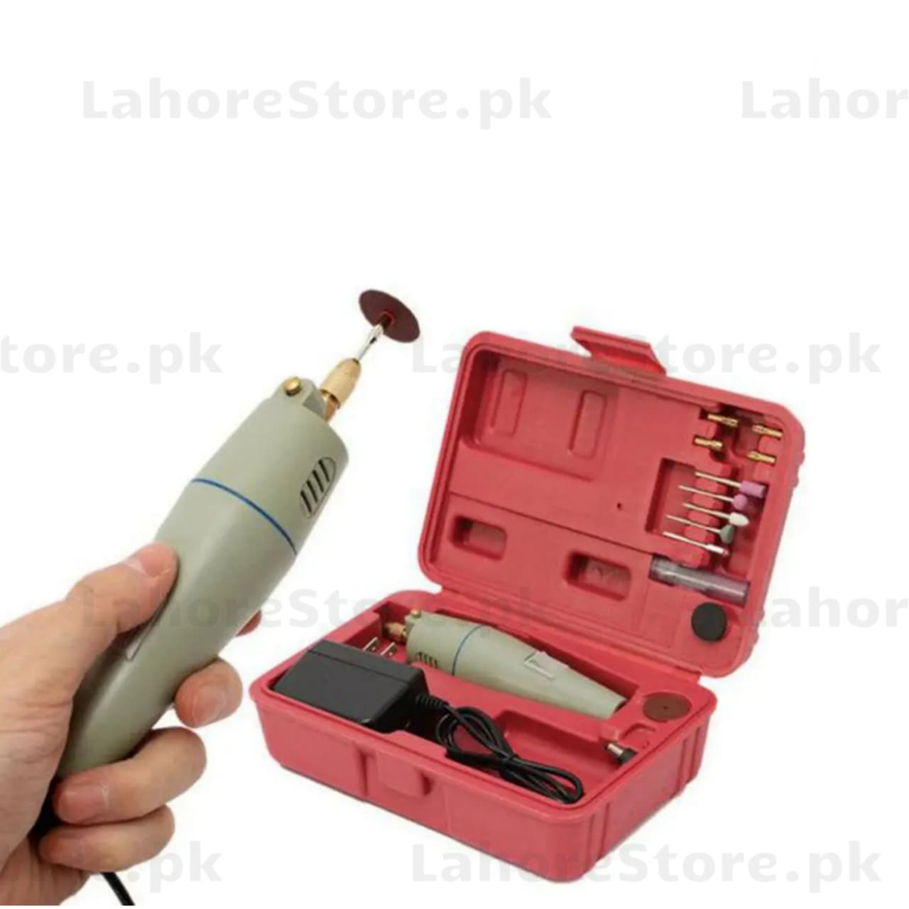 PCB Mini Drill Machine – Electric Rotary Drill Grinder & Polishing Tool Set | LahoreStore