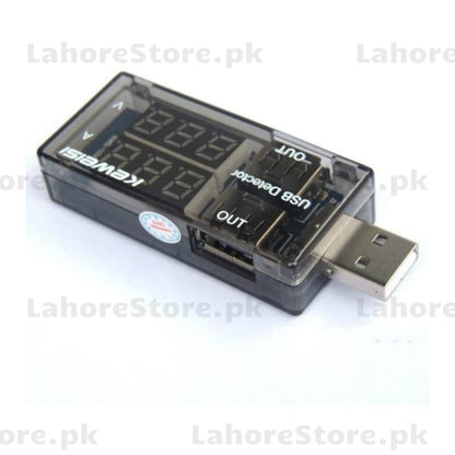 Dual USB Detector Current Voltage Tester 3V-9V – Double USB Display Meter