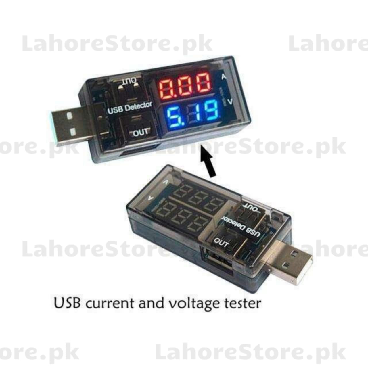 Dual USB Detector Current Voltage Tester 3V-9V – Double USB Display Meter
