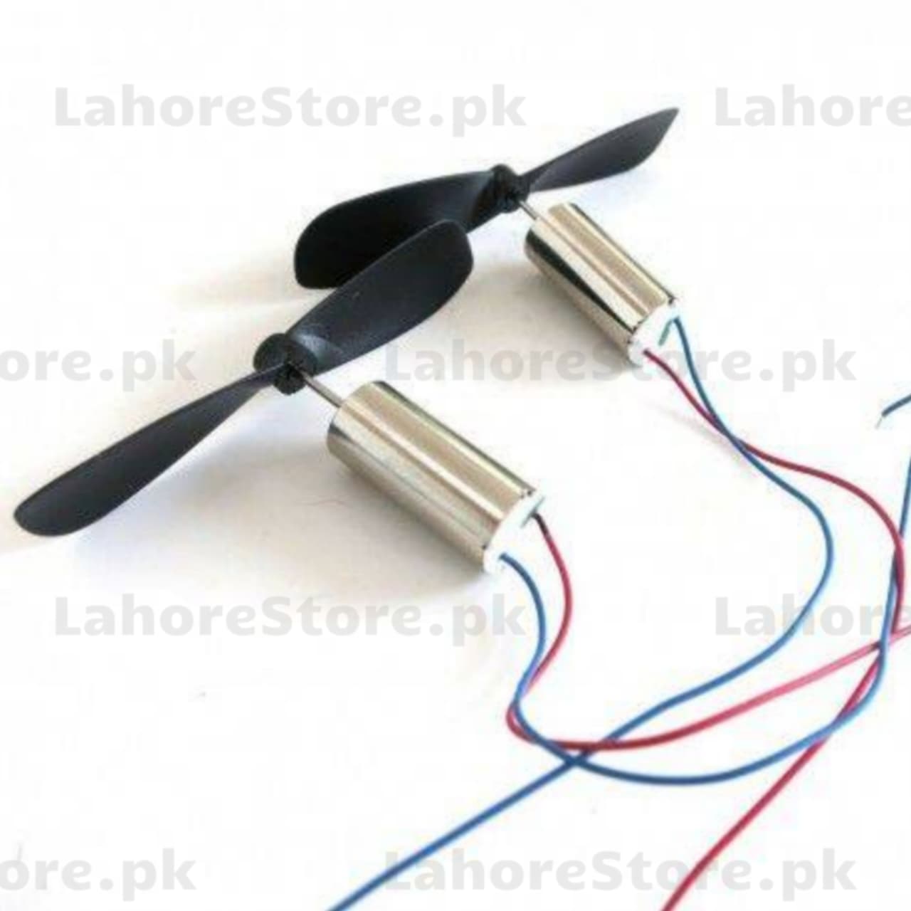 2 pair Micro 3V DC Helicopter Coreless Motor With Propeller (2 moter & 2 Propeller