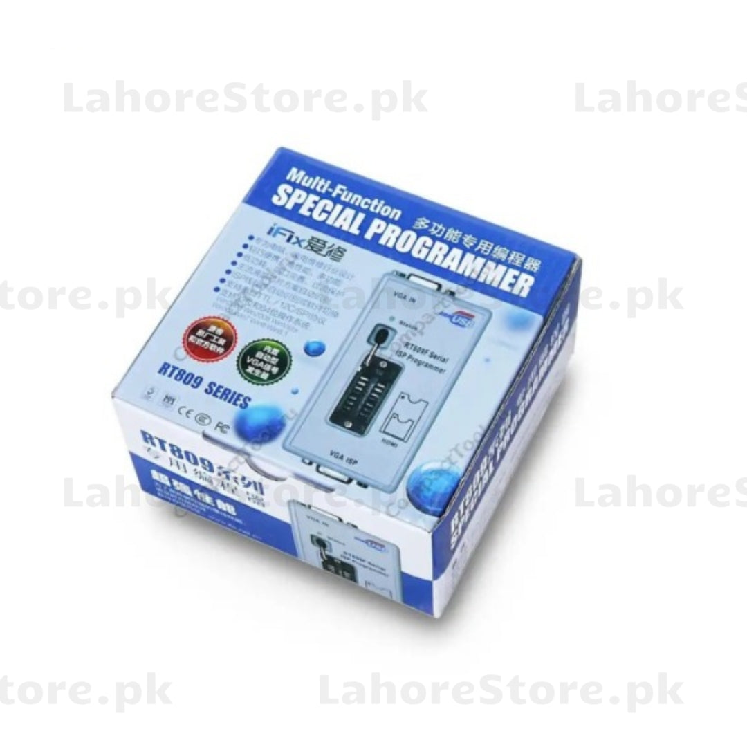 RT809F BIOS Programmer with 3 Adapters Universal EEPROM SPI Flash Programmer