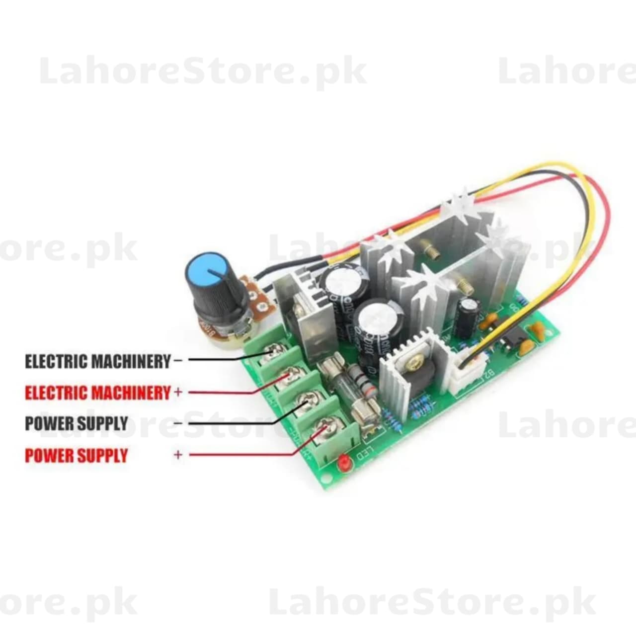 20A PWM DC Motor Speed Controller Regulator 10V-60V High Power Module