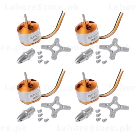 A2212 2200KV Brushless DC Motor High Speed Outrunner Motor for RC Drone Aircraft DIY Projects