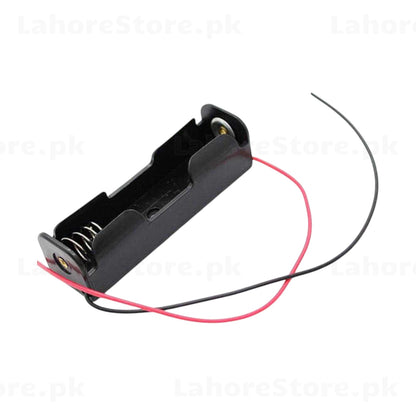 18650 Single Cell Battery Holder with Wire Leads