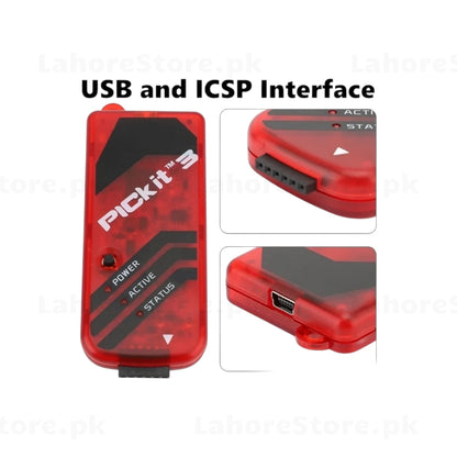 PICkit 3 USB/ICSP Programmer for PIC Microcontrollers