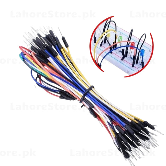 Breadboard Jumper Wires Male-to-Male 65pcs
