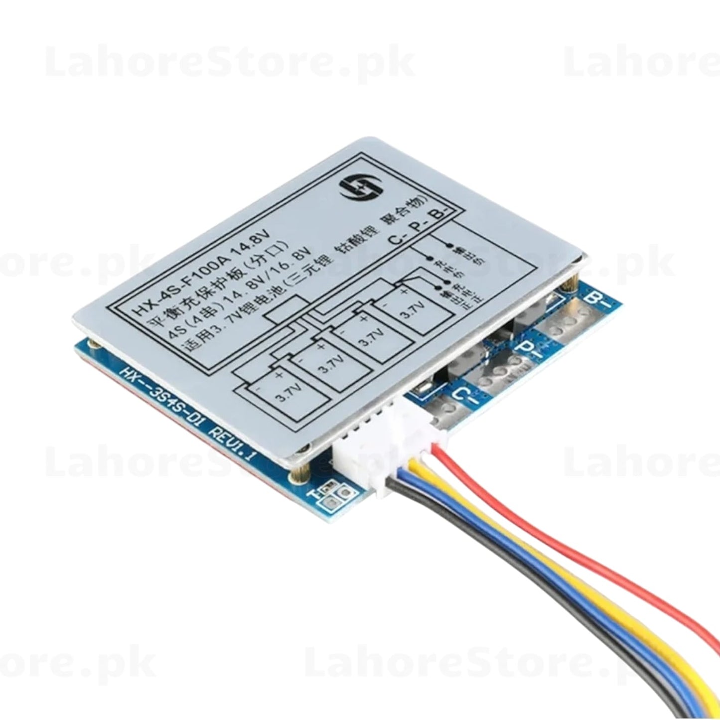 4S BMS HX-4S-F100A 100A 14.8V Li-ion Battery Protection Board with Balance