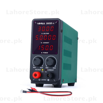 YH 3005D-III Adjustable DC Power Supply | 0–30V 0–5A Digital Bench Power Supply
