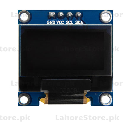 Arduino 0.96" IIC OLED Display – 128x64 I2C SSD1306 LCD Screen | LahoreStore