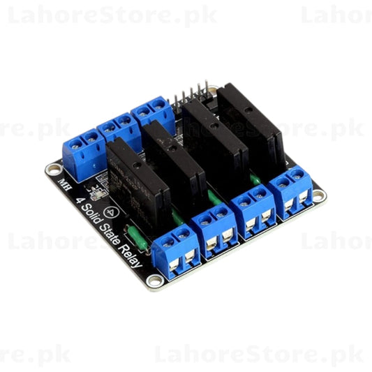 4 Channel Solid State Relay Module 5V Low Level Trigger for Arduino