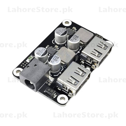 4-Port USB QC3.0 Fast Charging Buck Converter Module 6-32V Input
