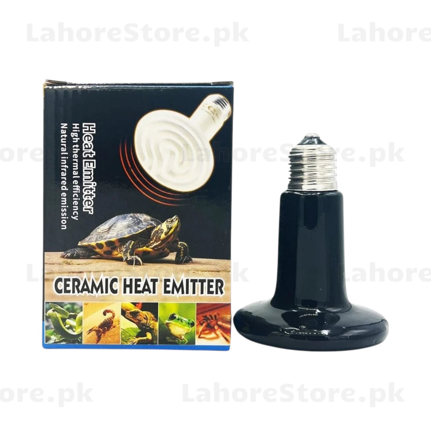 Ceramic Heat Emitter Bulb for Reptiles & Pets