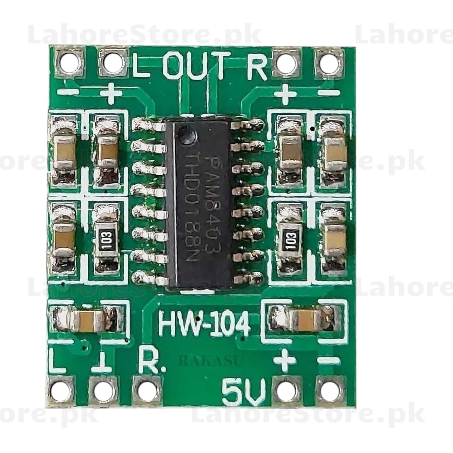 PAM8403 Mini Digital Audio Amplifier Module HW-104 – 2x3W Stereo 5V