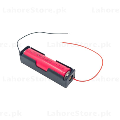 18650 Single Cell Battery Holder with Wire Leads