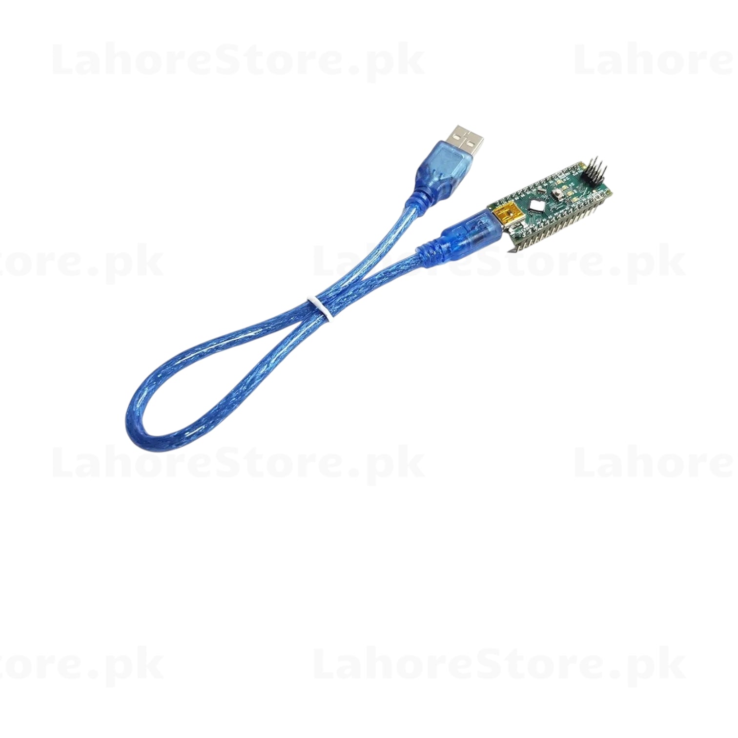 Two blue Mini USB cables for Arduino Nano – USB-A to Mini-B, pack of 2