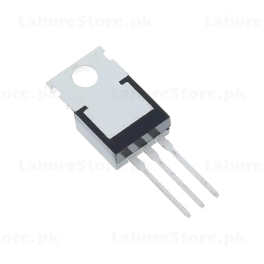 Single IRFZ44N N-Channel MOSFET in TO-220 package – side view showing three leads