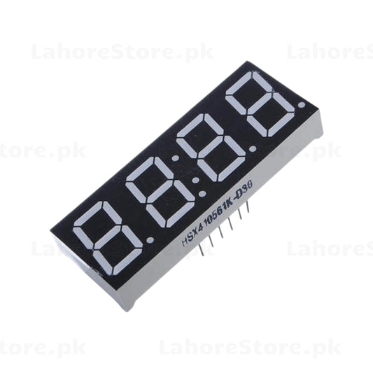 4-Digit 7-Segment LED Display 0.56 inch Red Common Cathode