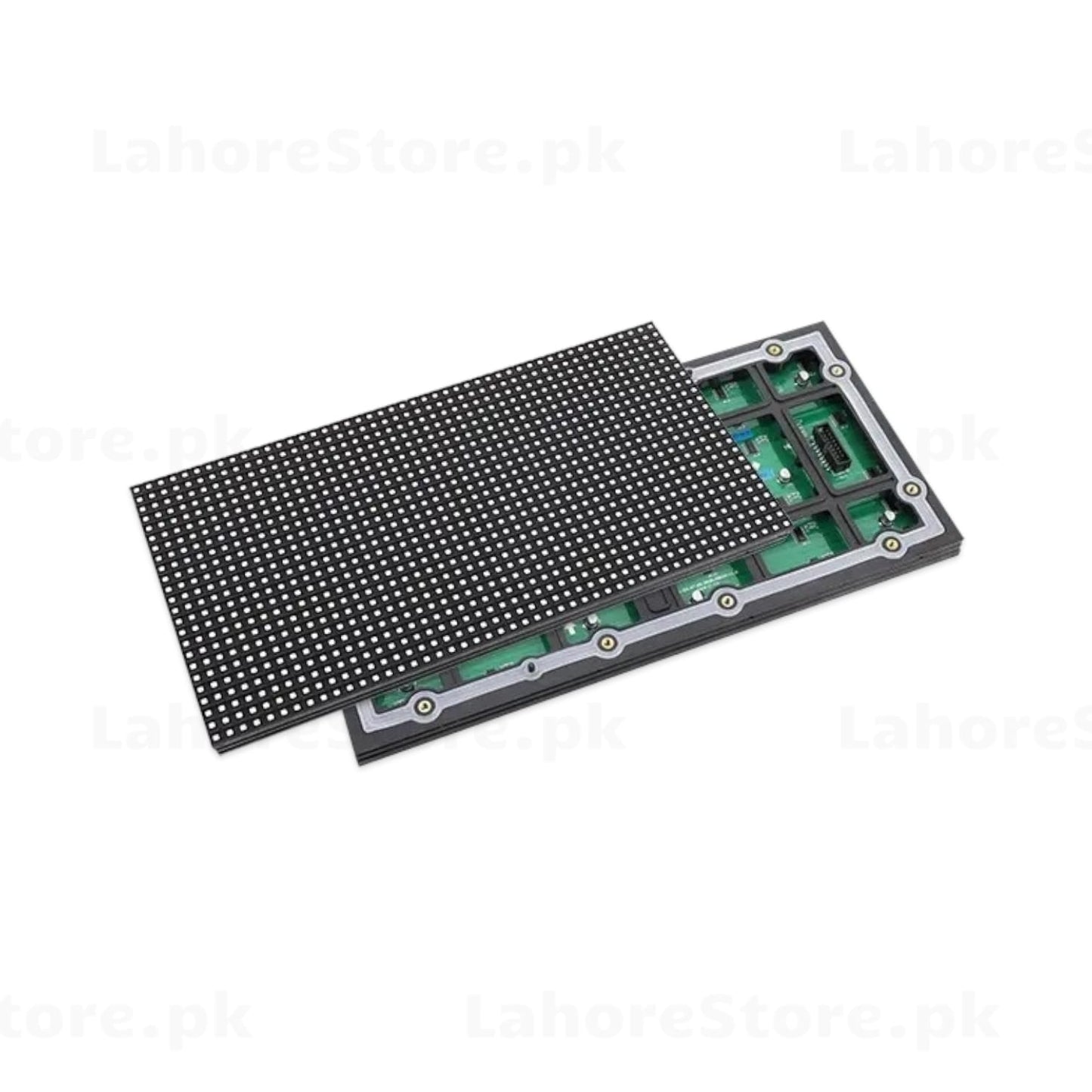 P10 RGB Full Color LED Matrix Panel 32x16 front and back view
