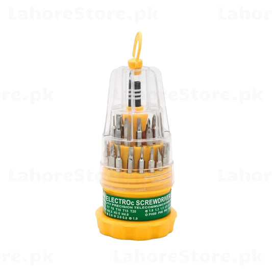 ELECTROc 31-in-1 Precision Screwdriver Set in compact case