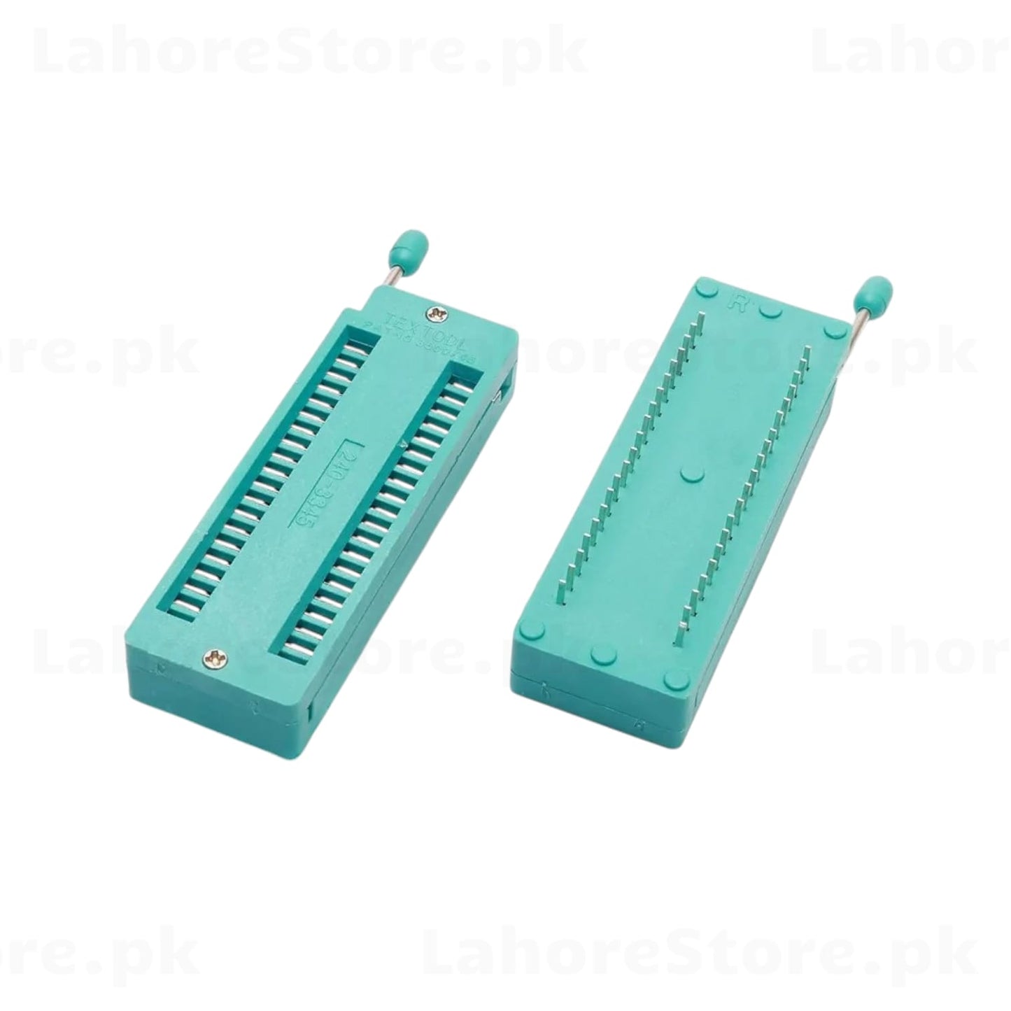 TEXTOOL 1240-3345 40-Pin ZIF Socket top and bottom view