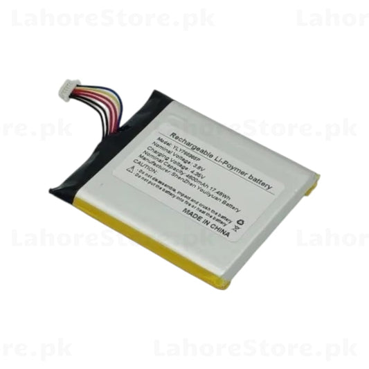 YLY76S05P 3.8V 4600mAh Li-Polymer rechargeable battery with JST multi-wire connector