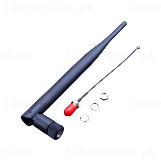 WiFi LoRa Antenna with IPEX to SMA Cable Kit including nut and washers