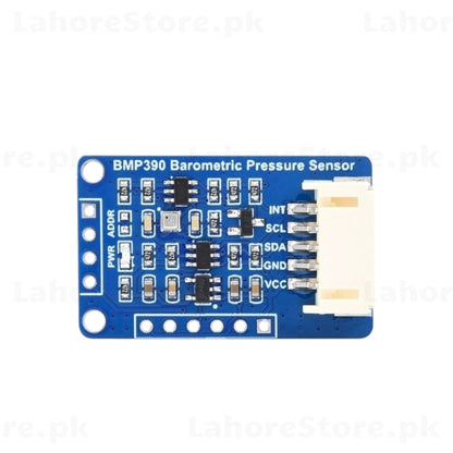 BMP390 Barometric Pressure Sensor Module blue PCB with I2C SPI interface