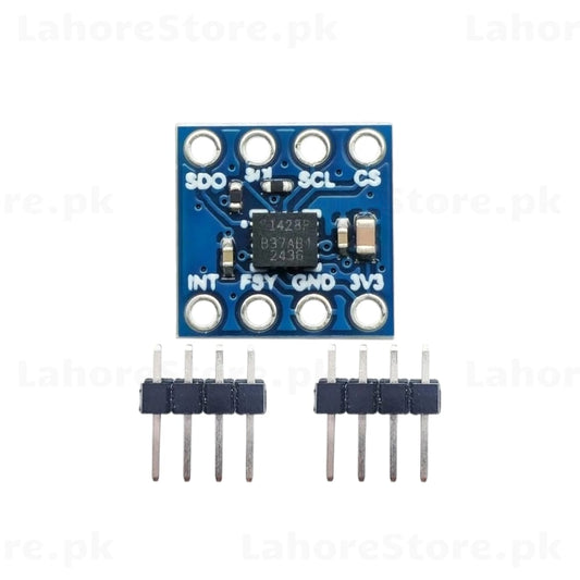 ICM-42688 6-Axis IMU Sensor Module front view with header pins