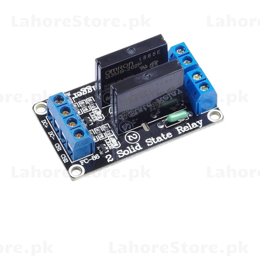 2 Channel Solid State Relay Module FC-86 with Omron G3MB-202P for Arduino