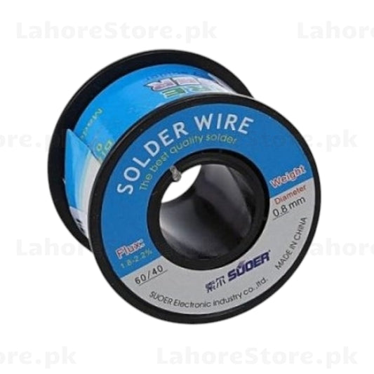 Suoer Solder Wire 60/40 0.8mm rosin core flux reel single