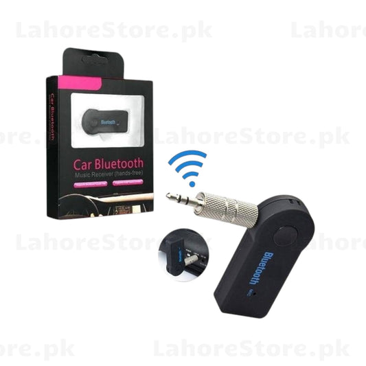 Car Bluetooth Music Receiver 3.5mm AUX hands-free with packaging