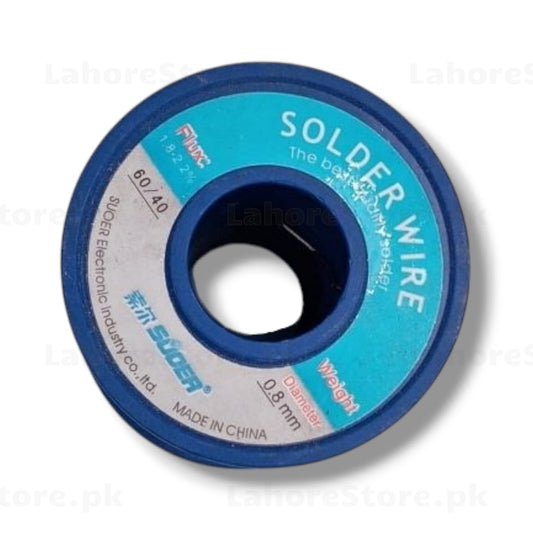 Suoer Solder Wire 60/40 0.8mm small reel top view