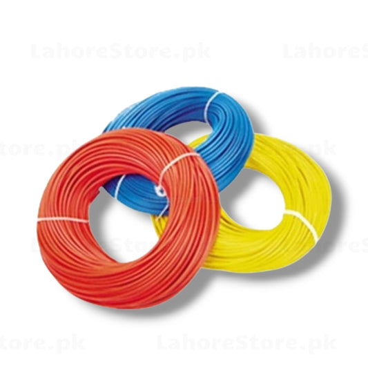 Single Core PVC Insulated Wire Roll in Red Blue and Yellow colors