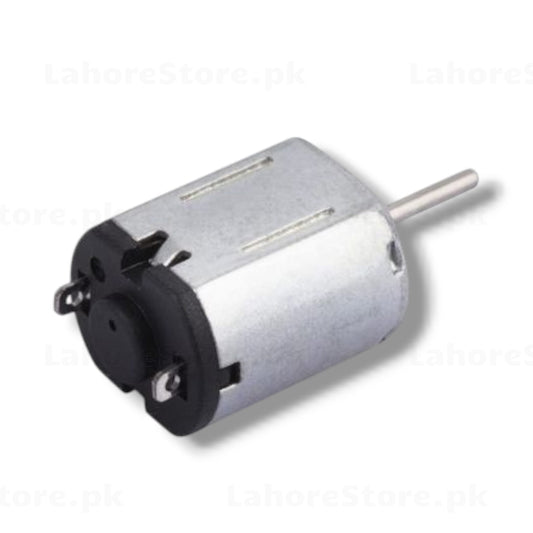 FF-130 DC Mini Brushed Motor with metal casing and 2mm output shaft