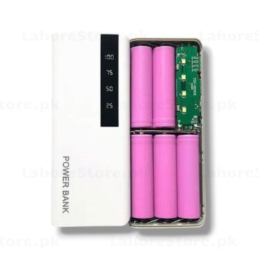 DIY Power Bank Kit with 6x 18650 Li-ion cells and BMS PCB board