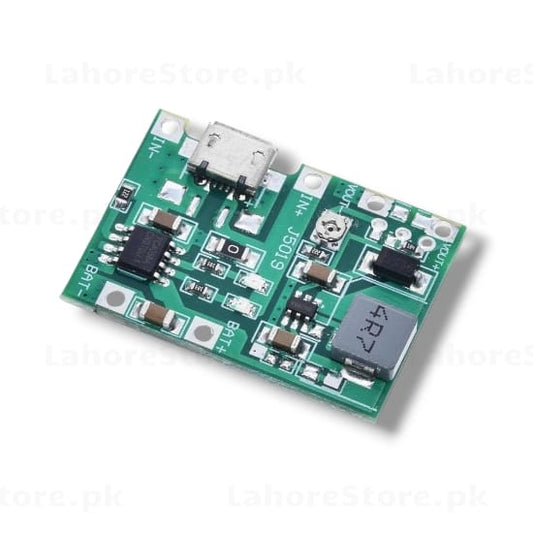 TP4056 Li-ion charger with 5V boost converter Micro USB module