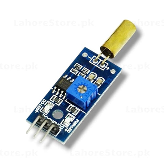 SW-420 vibration sensor module with adjustable potentiometer for Arduino
