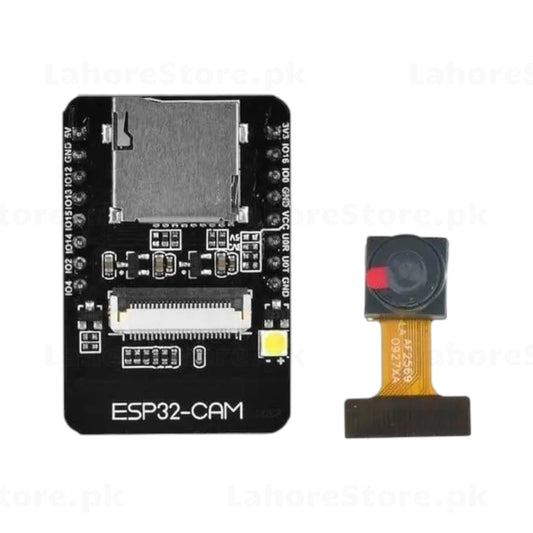 ESP32-CAM Board and OV2640 Camera Front View
