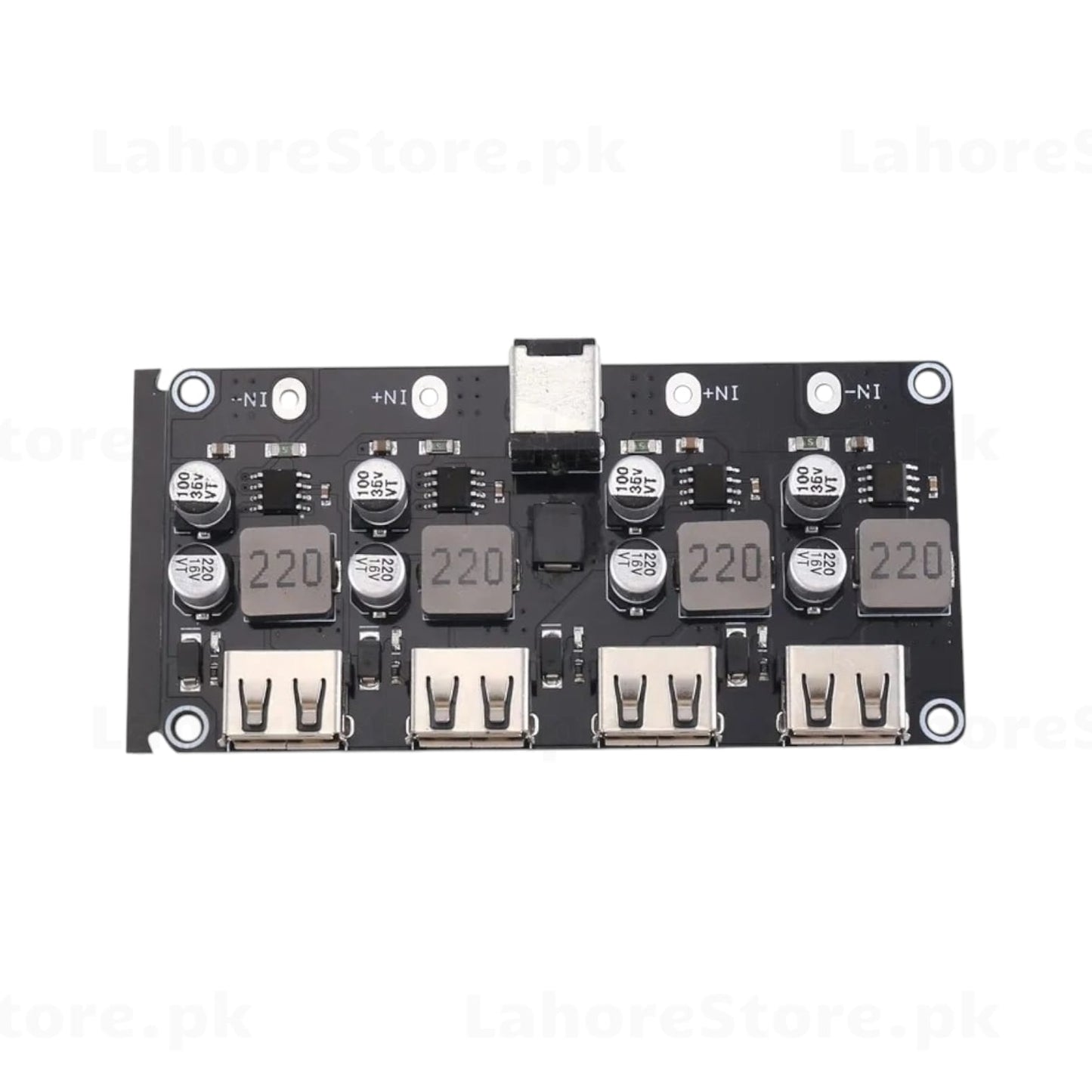 4-Port USB Charging Hub Board Top View