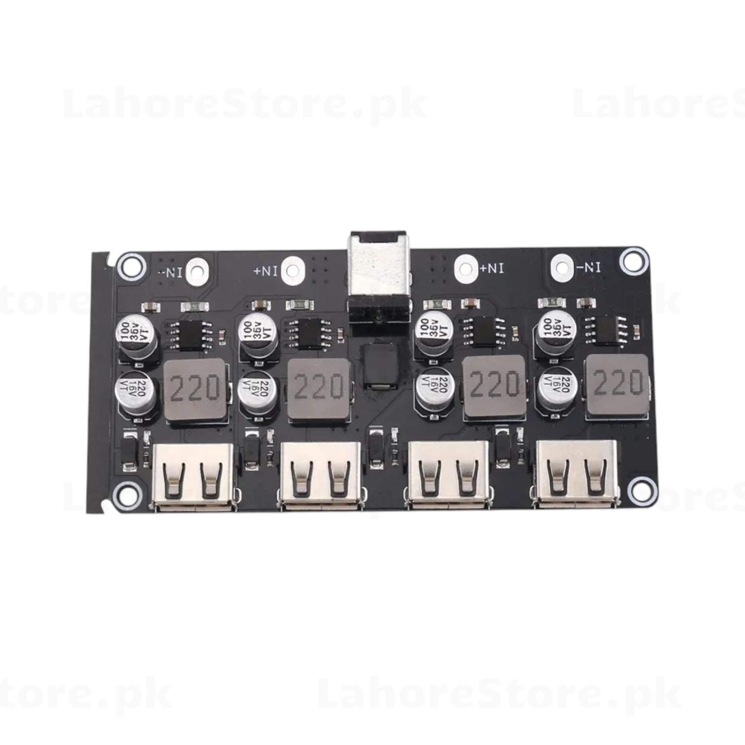 4-Port USB Charging Hub Board Top View